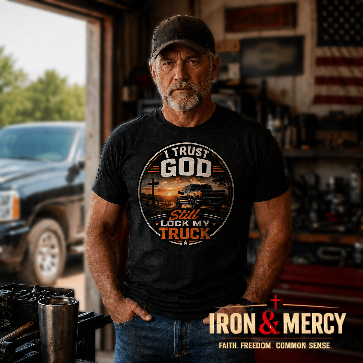 I Trust God. Still Lock My Truck